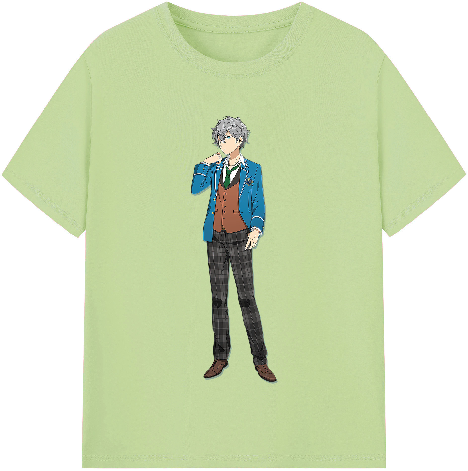 （画像用） あんさんぶるスターズ! Ensemble Stars 綿100％半袖Tシャツ（フロントプリント）